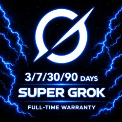 GROK AI | SUPER GROK --- 30/60/90/365 ДНЕЙ