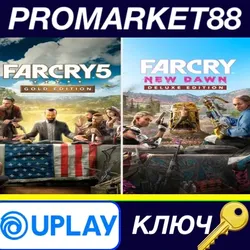 Far Cry 5 Gold Edition + Far Cry New Dawn Deluxe Edit