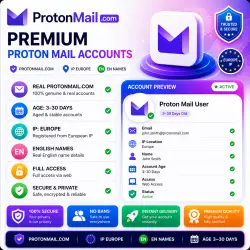 PROTONMAIL.COM IP Европа EN имена Возраст 3-30 дне