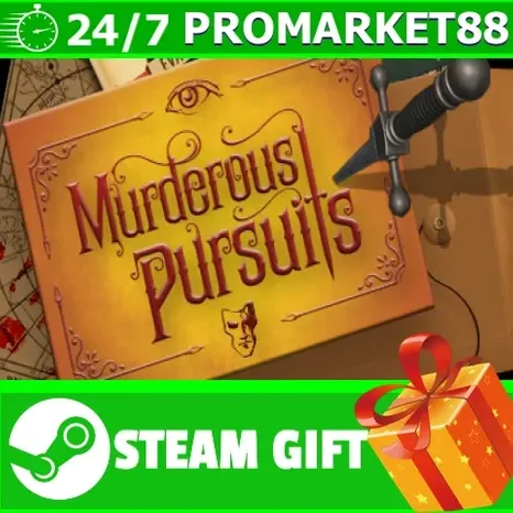ВСЕ СТРАНЫ+РОССИЯ Murderous Pursuits STEAM GIFT
