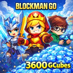 Blockman GO 3600 GCubes