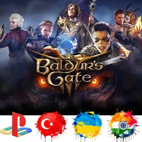 Baldurs Gate 3 PS5/Турция/Укр. UA/Индия/PS /Игры