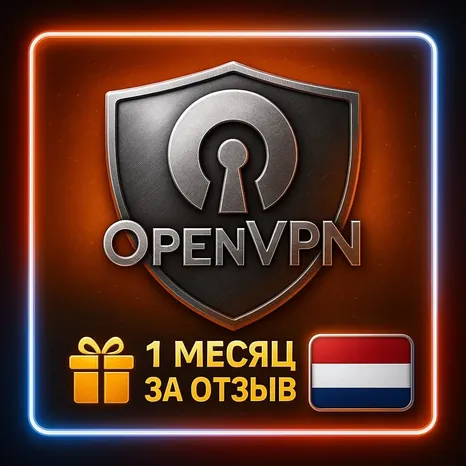 Open VPN 3/6 мес Нидерланды | Финляндия