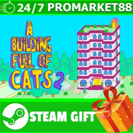 ВСЕ СТРАНЫ+РОССИЯ A Building Full of Cats 2 STEAM