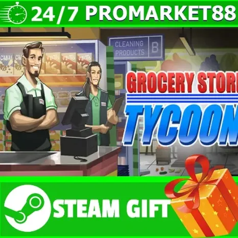 ВСЕ СТРАНЫ+РОССИЯ Grocery Store Tycoon STEAM GIFT