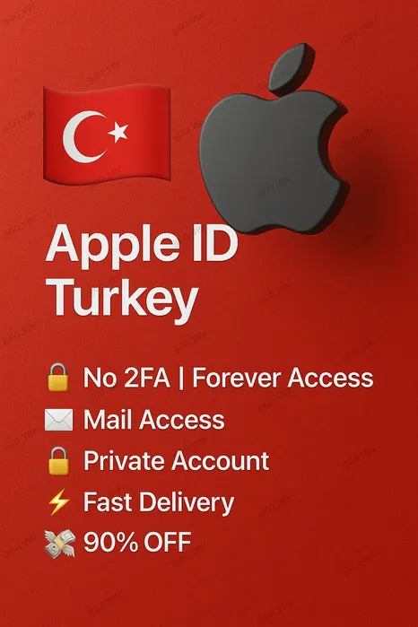 Apple ID Турция | Нет 2FA | Активно и готово