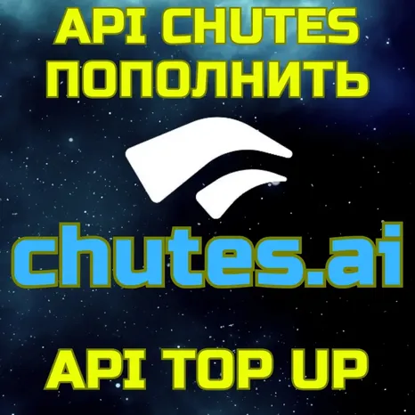 Пополнение баланса Chutes AI пополнить апи