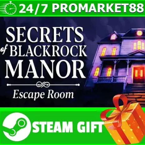 Secrets of Blackrock Manor - Escape Room STEAM GIFT