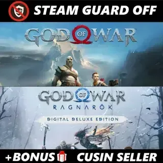 God of War Ragnarok + God of War (ALL DLC) + ПОДАРОК
