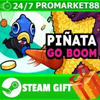 ВСЕ СТРАНЫ+РОССИЯ Piñata Go Boom STEAM GIFT