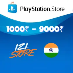 Карта PlayStation (PSN) 1000-10000 INR (Рупии) Индия