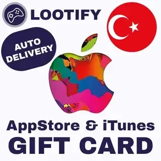 АВТО | Apple 10-2000 TRY TL | Код Пополнения (Турция)