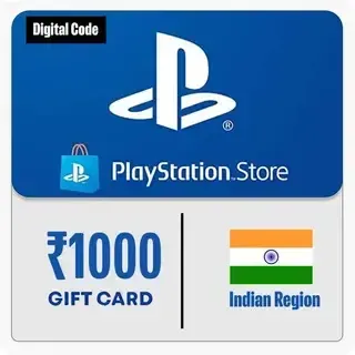 Карты пополнения Индия (INR) PLAYSTATION Индия