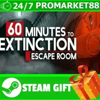 60 Minutes to Extinction: Escape Room STEAM GIFT
